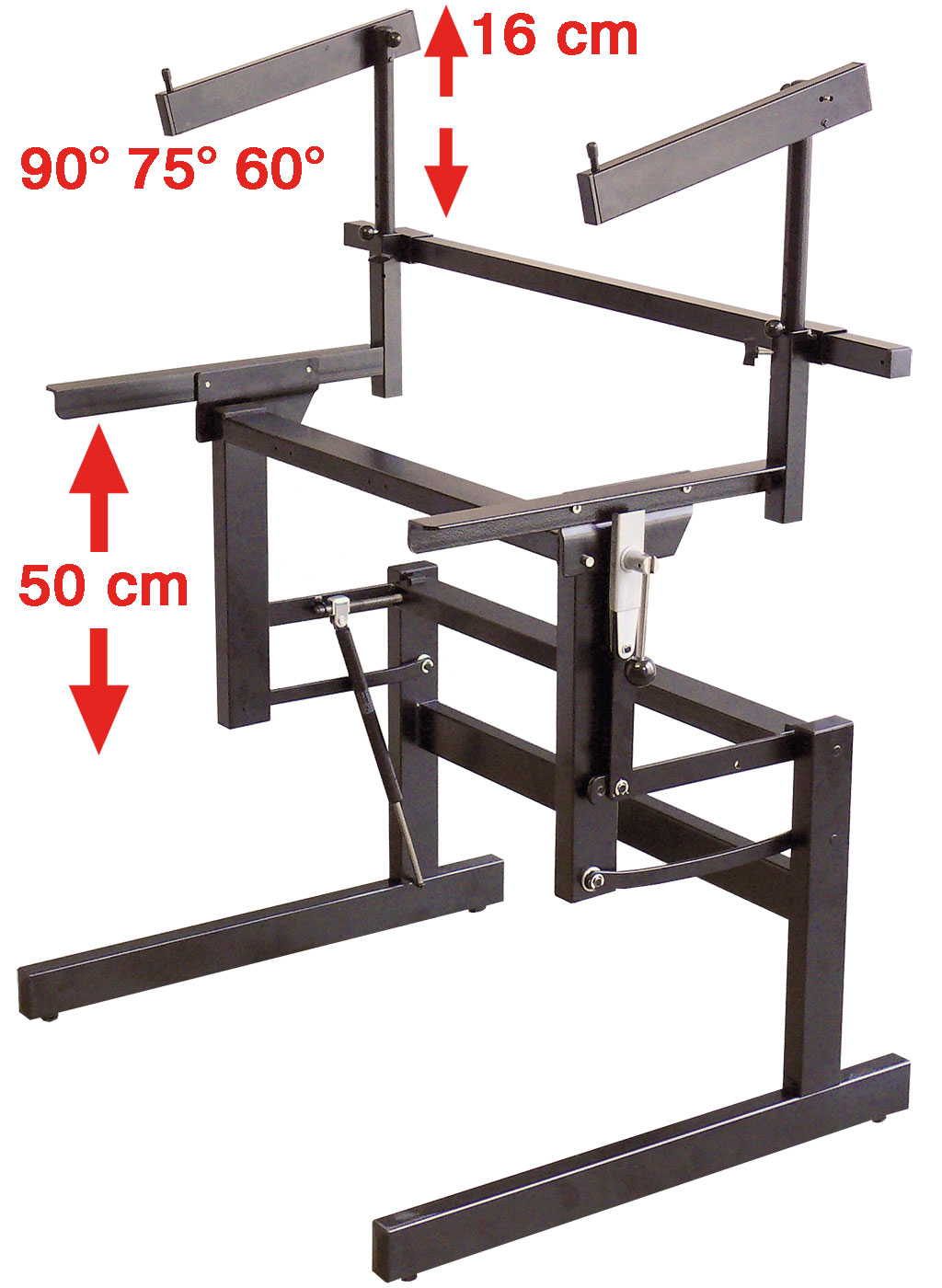 keyboard rack features