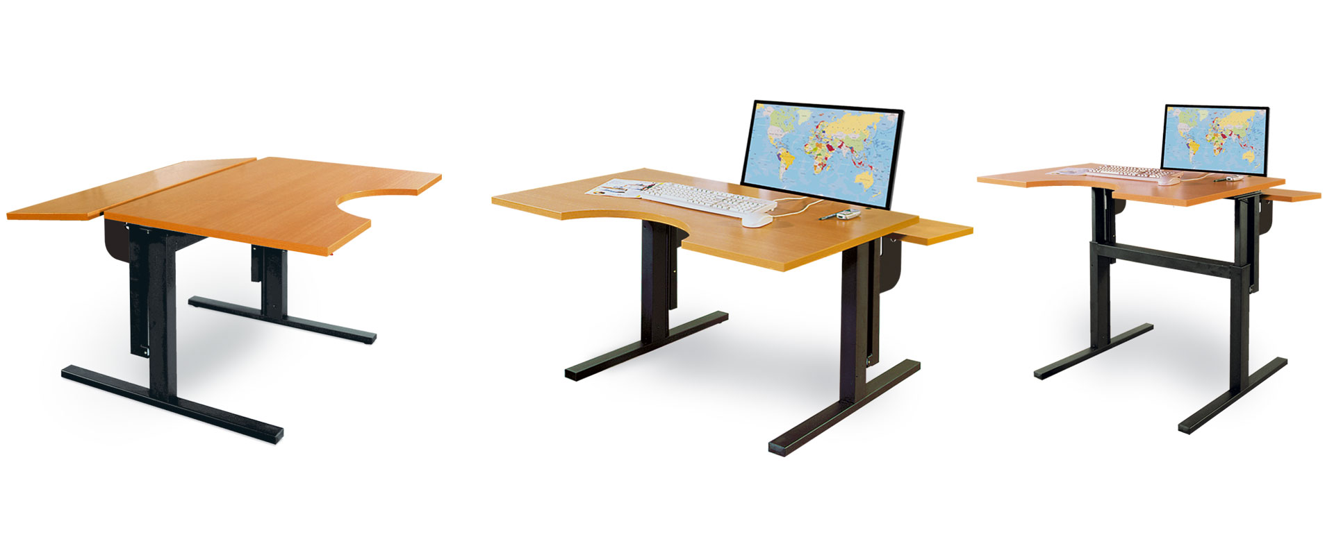 Moeckel Hight And Inclination Adjustable Desks And Tables