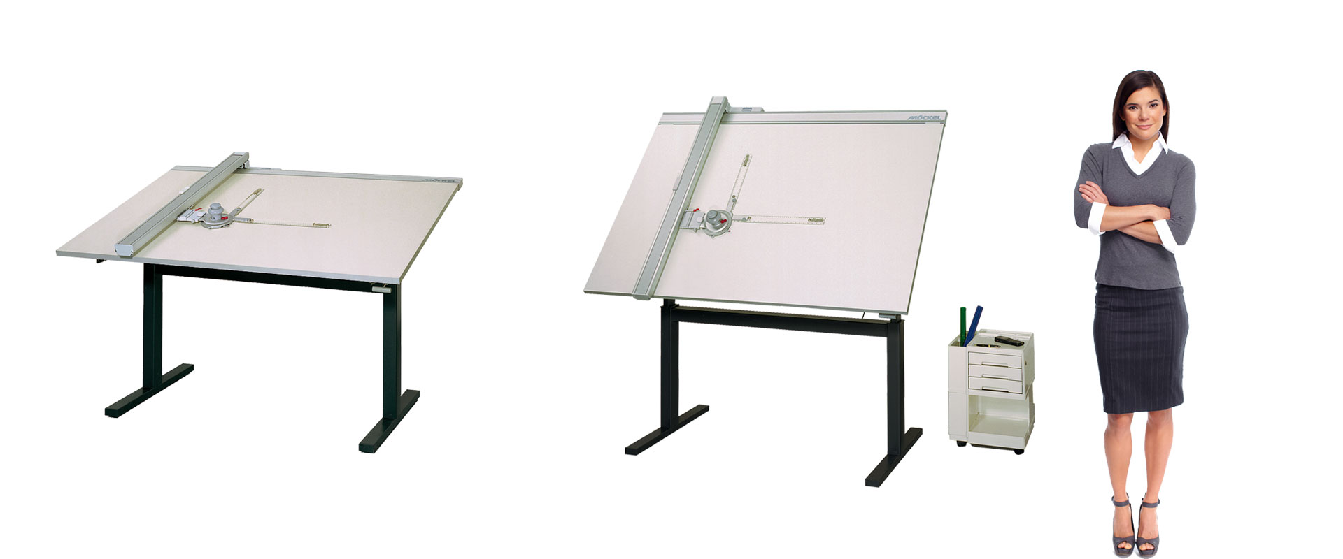 Drafting table ergo M2