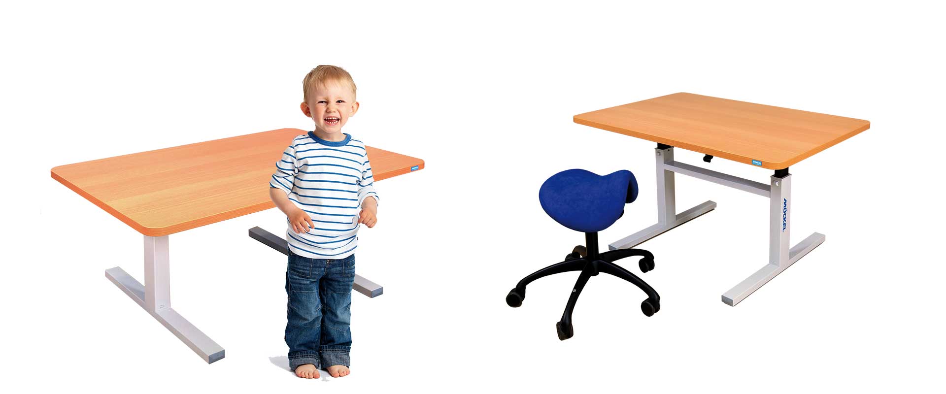 Sit-stand childerens table