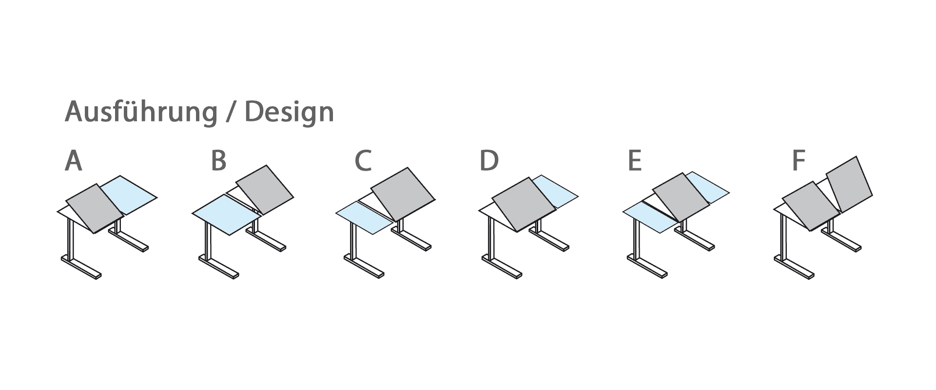 Lot 3 tables à tapisser / multifonctions, pliables & modulables Ocai